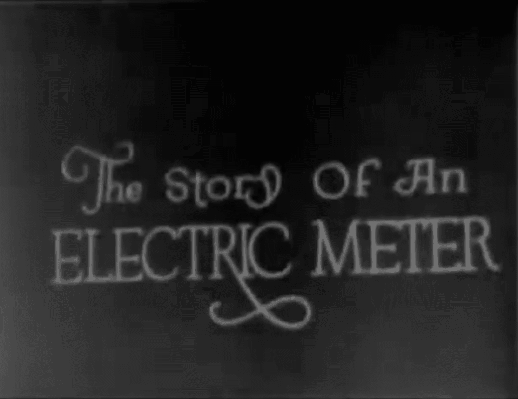 The Story of an Electric Meter